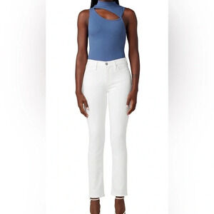 Hudson Nico Jeans Mid-Rise White Women’s Size 26 New